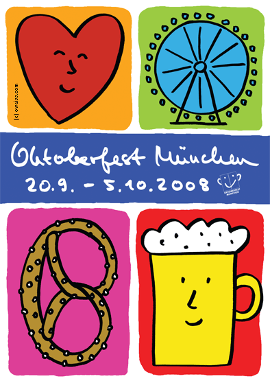 Affiche Oktoberfest Festival 2008