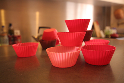 Petits Moules à gateaux en silicone - Habitat