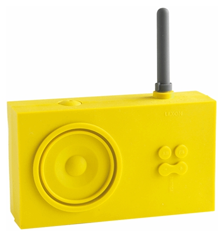Radio Lexon design TYKHO jaune