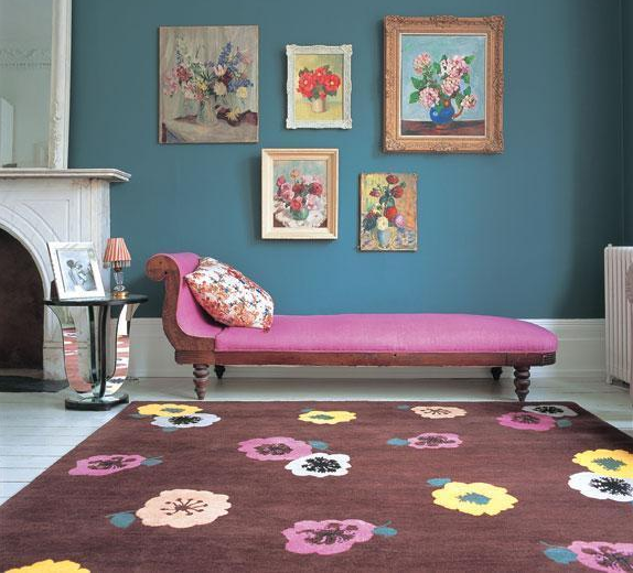 the rug company anemone cocoa marny