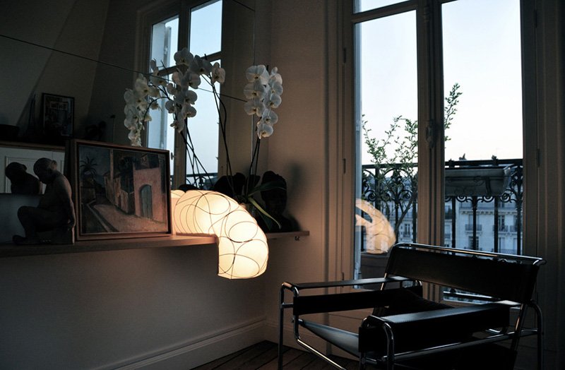 Lampe L design Anna Leymergie - luminaire d'angle