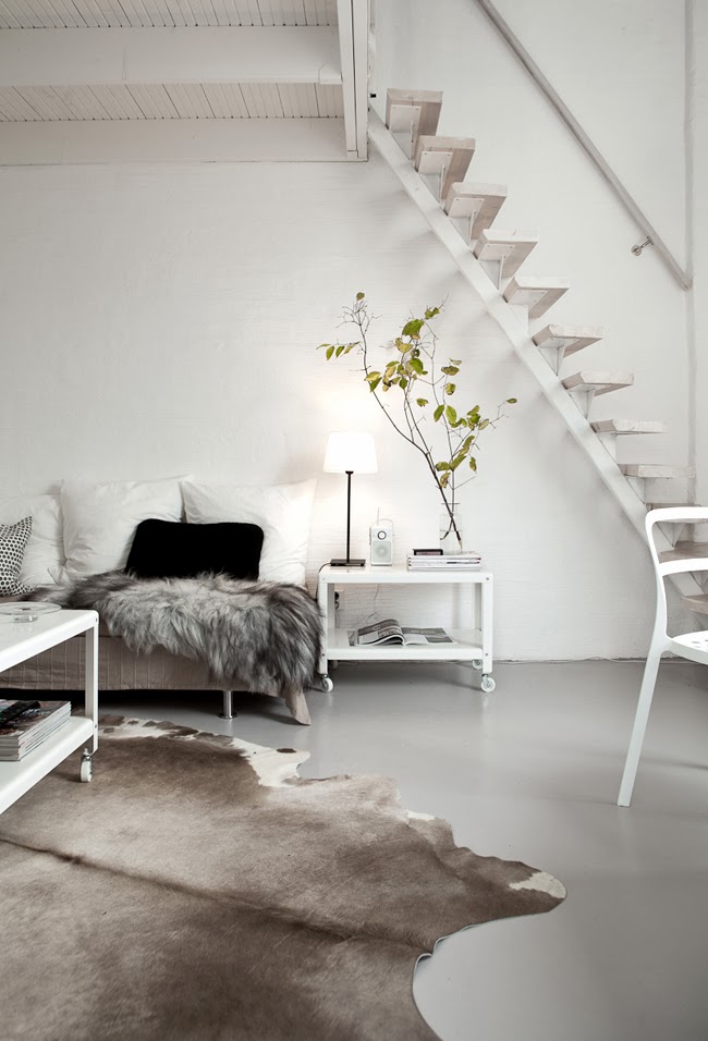 Appartement cocon de Daniella Witte, un duplex tendance cocooning