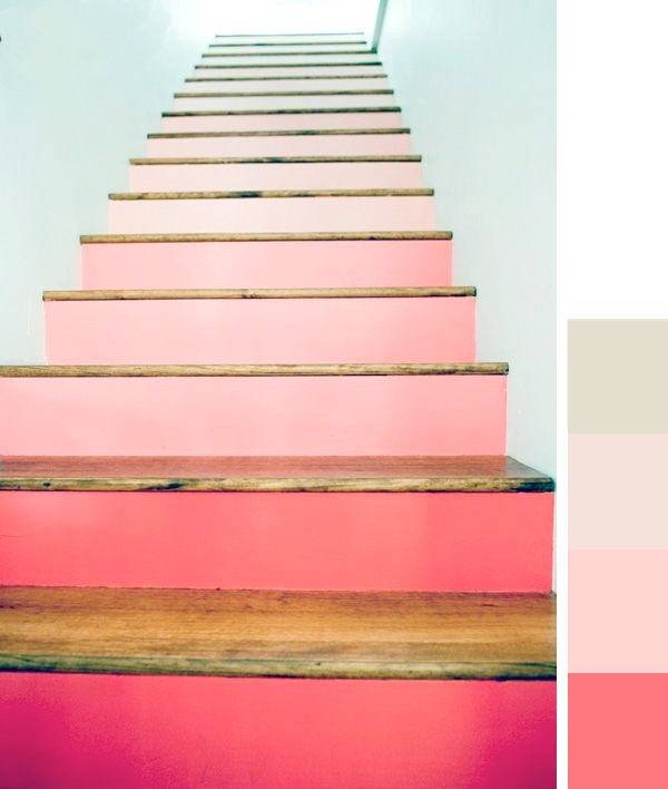 Rénover un escalier en couleur