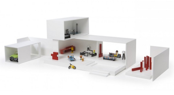 Maison contemporaine design pour Playmobil