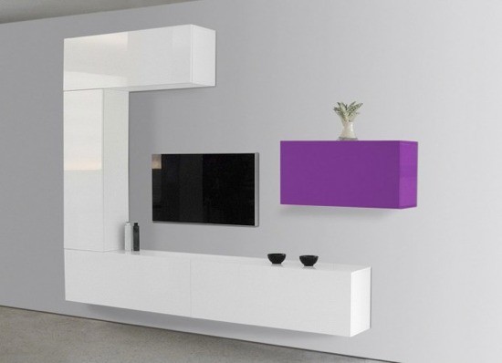 meuble tv couleur