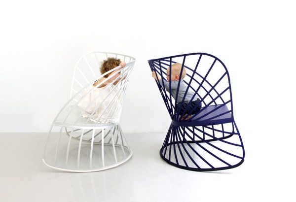 SOL le fauteuil à bascule design de Constance Guisset  - Molteni