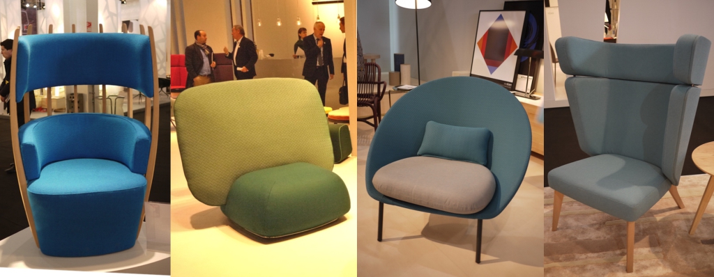 Tendance décoration et mobilier Maison&Objet : des fauteuils à oreille et XXL